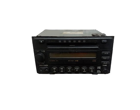 Rádio Som Cd Player Toyota Corolla 2012 Original 0860112800