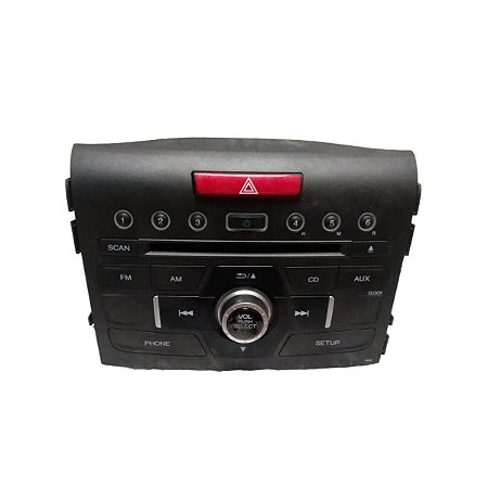 Rádio Multimídia Honda CRV 2012/2014 39100T0AA320