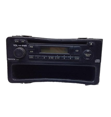 Radio CD Player Toyota Corolla 2003/2008 Original 0860000983