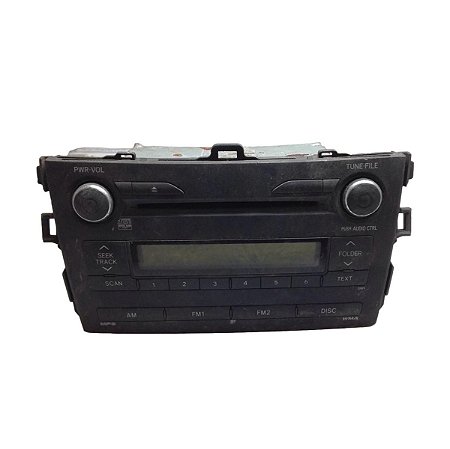 Rádio CD Som Toyota Corolla SC740 2010 8612002840