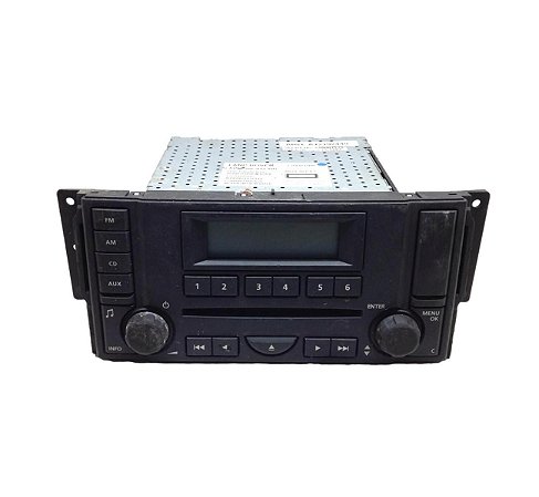 Rádio Comando Som Range Rover Sport 2007 AH5218C815BB