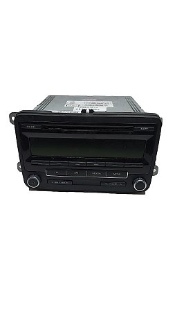 Radio Som Jetta Passat Golf Novo Fusca Original 1k0035164d