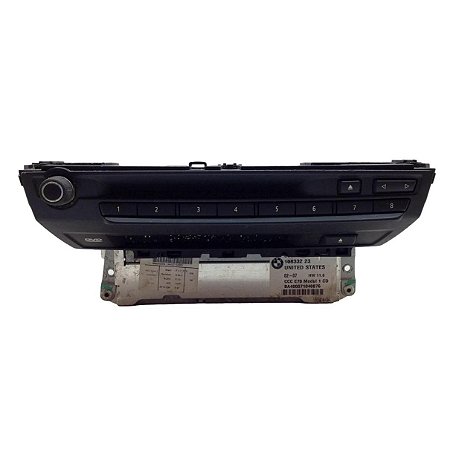 Radio CD Player BMW X5 E70 2006/2013 Original 65839147618