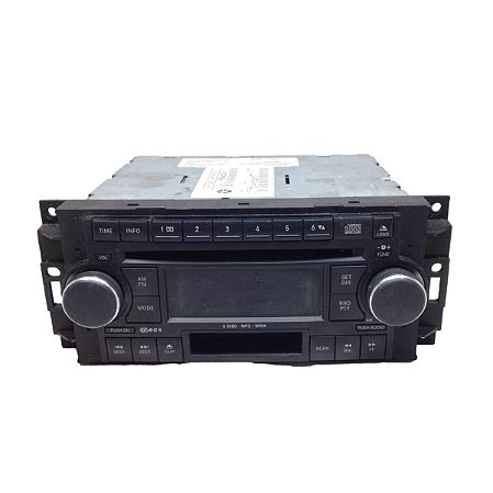 Rádio CD Chrysler Dodge RAK 2005/2009 P05064032AK