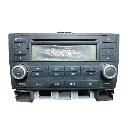 Radio CD Player VW Touareg 2006/2007 Original 7L6035180H