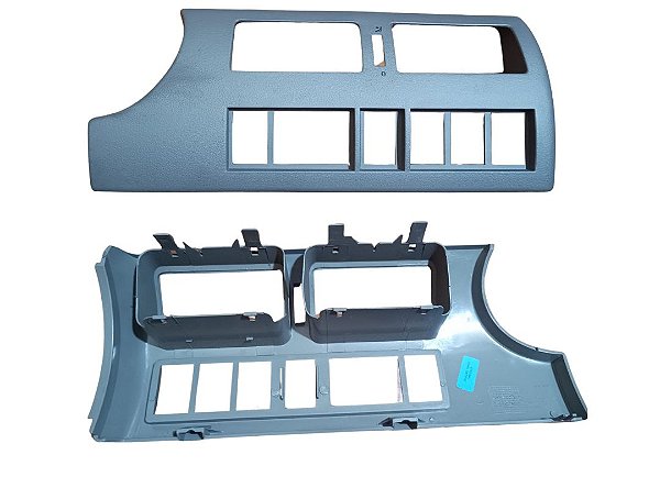 377857040A2P2 Moldura Painel Preto Central Gol Parati G3