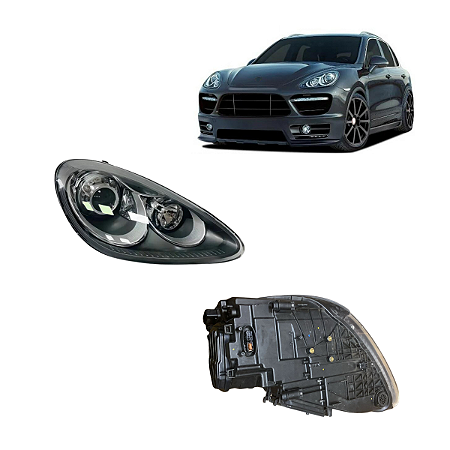 FAROL DE CABEÇA  PORSCHE CAYENNE LD 11-14 95863117602