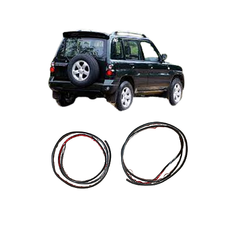 GUARNICAO VIDRO TAMPA TRASEIRA TR4 MITSUBISHI CA420329