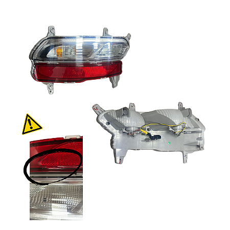 Refletor Lanterna Aux Tras Esq Sportage 92405D9720