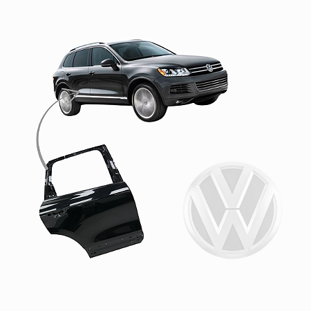 PORTA TRASEIRA DIREITA VW TOUAREG 2011 > 2018  7P0833056A