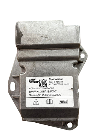 A2c16863005 Módulo Air bag   BMW 2010>>2015
