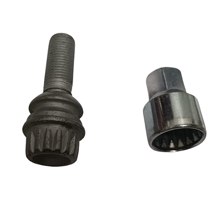 7L0698139062 Parafuso de roda antirroubo VW 2007>>2015