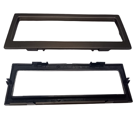 1J0907047P Moldura Ar Condicionado Digital Aço VW 1997>>2006