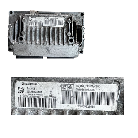 Modulo De Cambio Ecu  9661983980 Peugeot 307 08 09 010 012