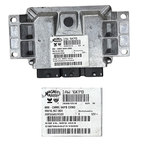 9664874580  Modulo Injecao Citroen C4 Pallas 2.0 2008