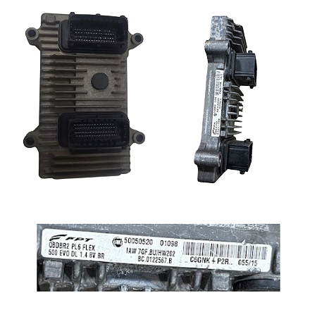 50050520 MODULO INJECAO FIAT 500 2014 1.4 8V EVO IAW 7GF.BU