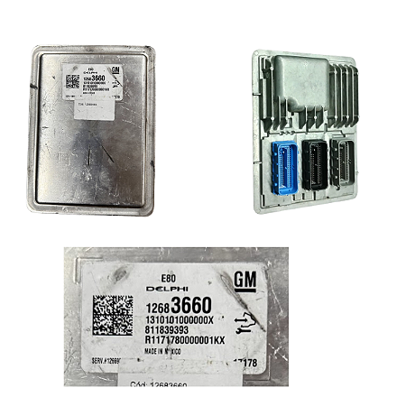 12683660 MODULO INJECAO CHEVROLET CRUZE 17-21 TURBO
