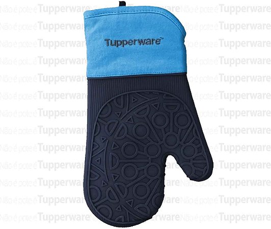 TUPPERWARE LUVA DE SILICONE AZUL