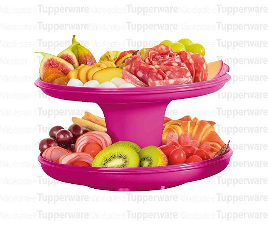 TUPPERWARE SUPORTE VERSÁTIL ROSA