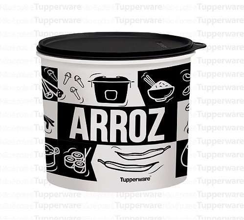 TUPPERWARE CAIXA ARROZ POP BOX 5KG PLUS