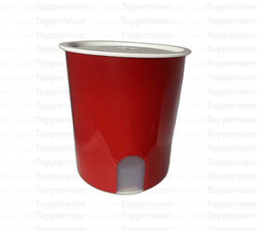 TUPPERWARE INSTANTÂNEA VISUALWARE VERMELHA 4,2L