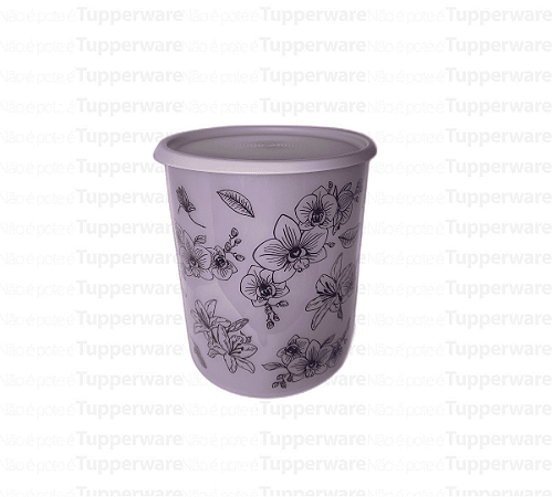 TUPPERWARE INSTANTÂNEA VISUALWARE FLORES 4,2L