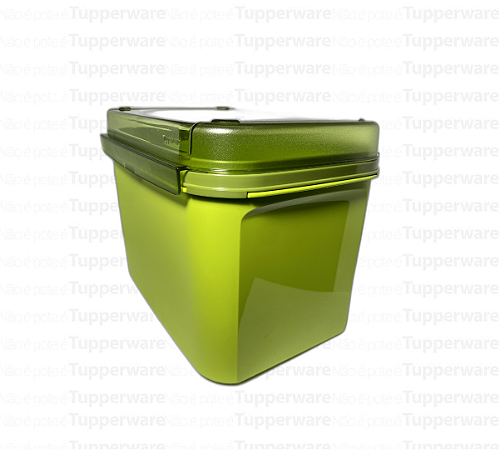TUPPERWARE VISUAL BOX COM BANDEJA 6,5L