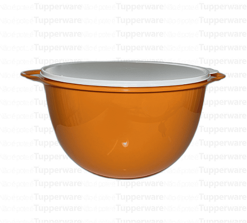 TUPPERWARE JUMBO CRIATIVA 14L LARANJA