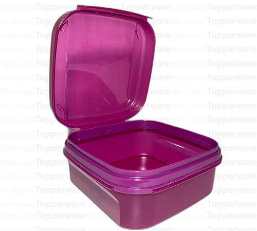 TUPPERWARE VISUAL BOX 1,2L ROXA