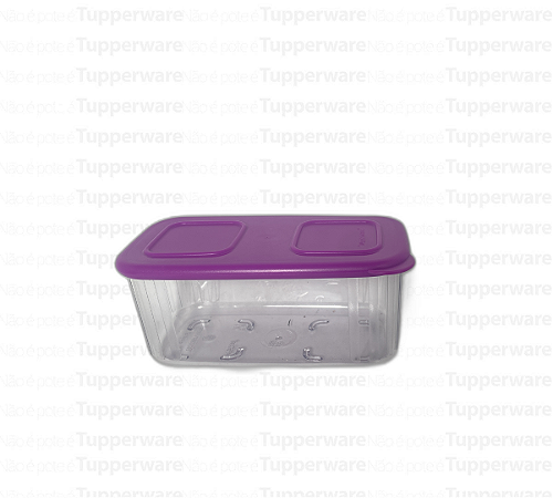 TUPPERWARE CLEAR MATE RETANGULAR 460ML