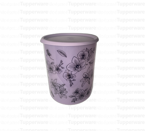 TUPPERWARE INSTANTÂNEA VISUALWARE FLORES 3,3L