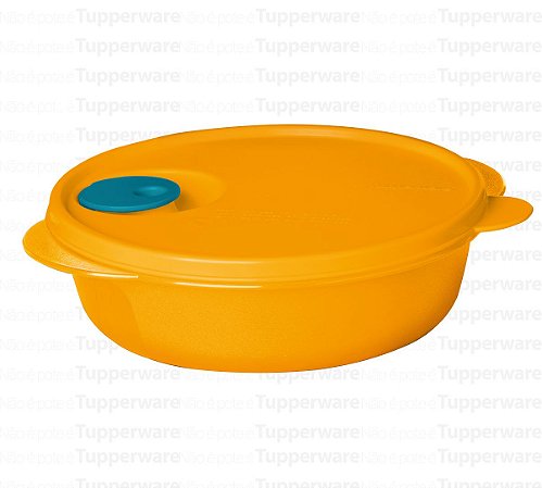 TUPPERWARE CRISTALWAVE LARANJA 1L