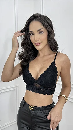 Cropped Rendado lumi