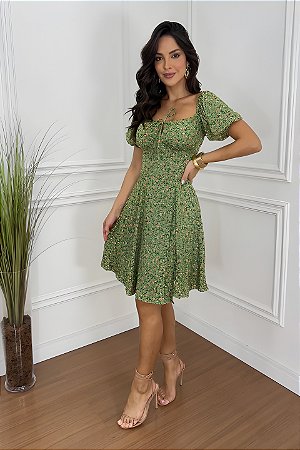 Vestido Pilar Florzinha