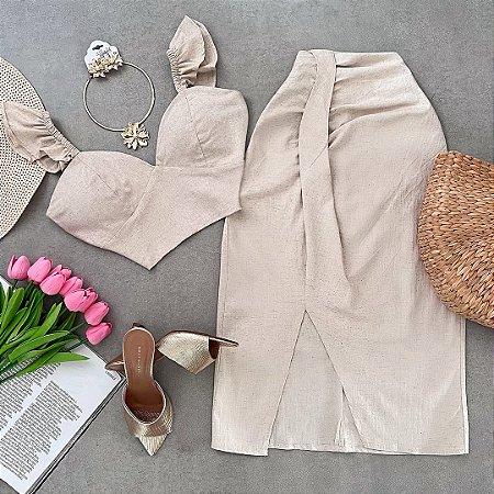 Conjunto Linho Pamela