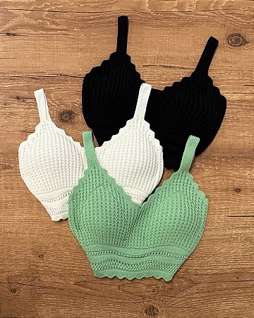 Cropped tricô Meggy