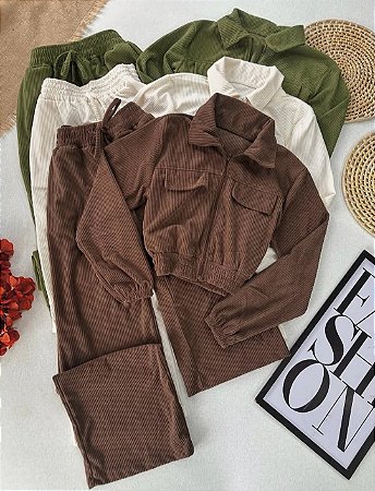 Conjunto Veludo Ariel