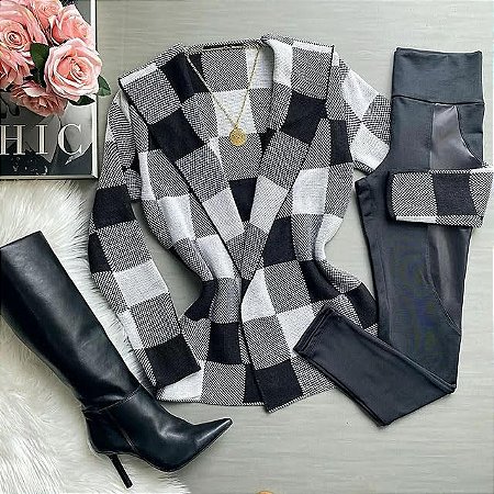 Conjunto Kimono e Calça montaria