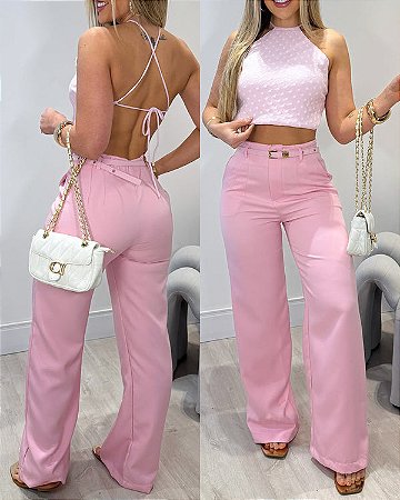 Calça Pantalona Isa