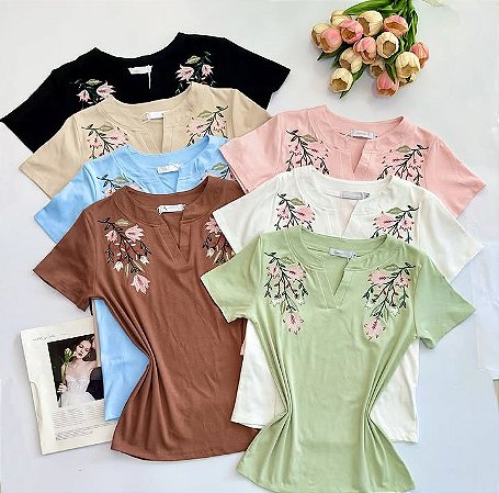 Blusa bordada Sulla