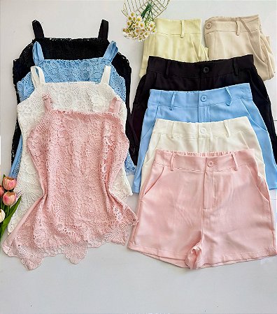 Conjunto Renda Pérola