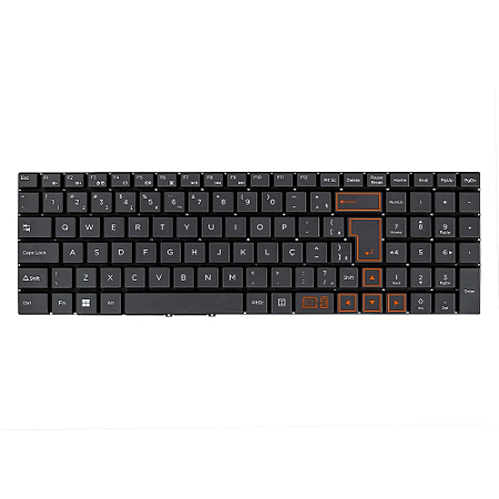Teclado Positivo Duo C4128ABR