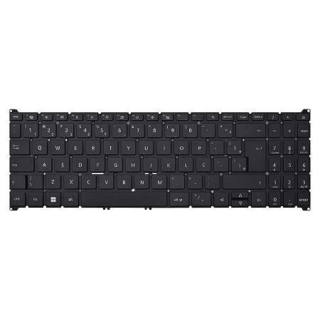 Teclado Acer Nitro V15 ANV15-51 Series - Sem Iluminação