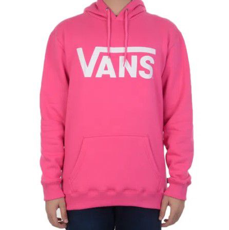 moletom rosa vans