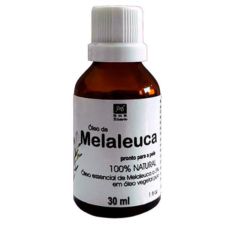 Blend Oleo Essencial Melaleuca Pronto 3% Em Oleo Vegetal Puro - 30ml RHR