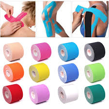 Bandagem Kinesio Atadura Esportiva 5cmx5m Cores Variadas