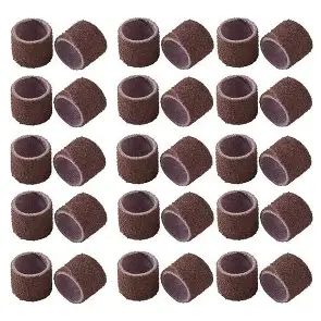 Lixa Plantar Tubular Marron Grana 240 c/50 unids