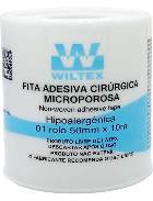 Fita Microporosa Wiltex Branco capa 50,0 mmX10mts
