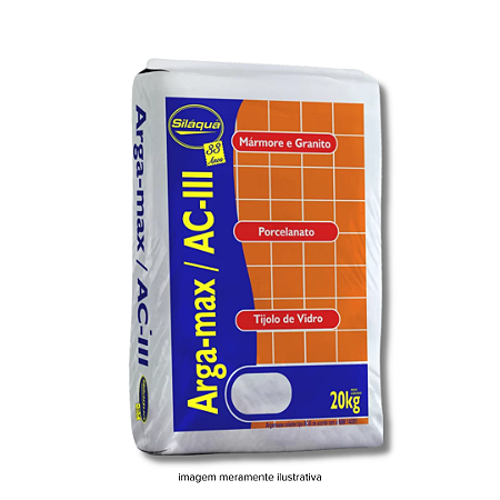 Argamassa AC3 Interna/Externa 20 kg Branca Silaqua
