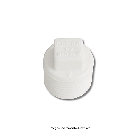 Plug Roscável 1/2" Plastilit